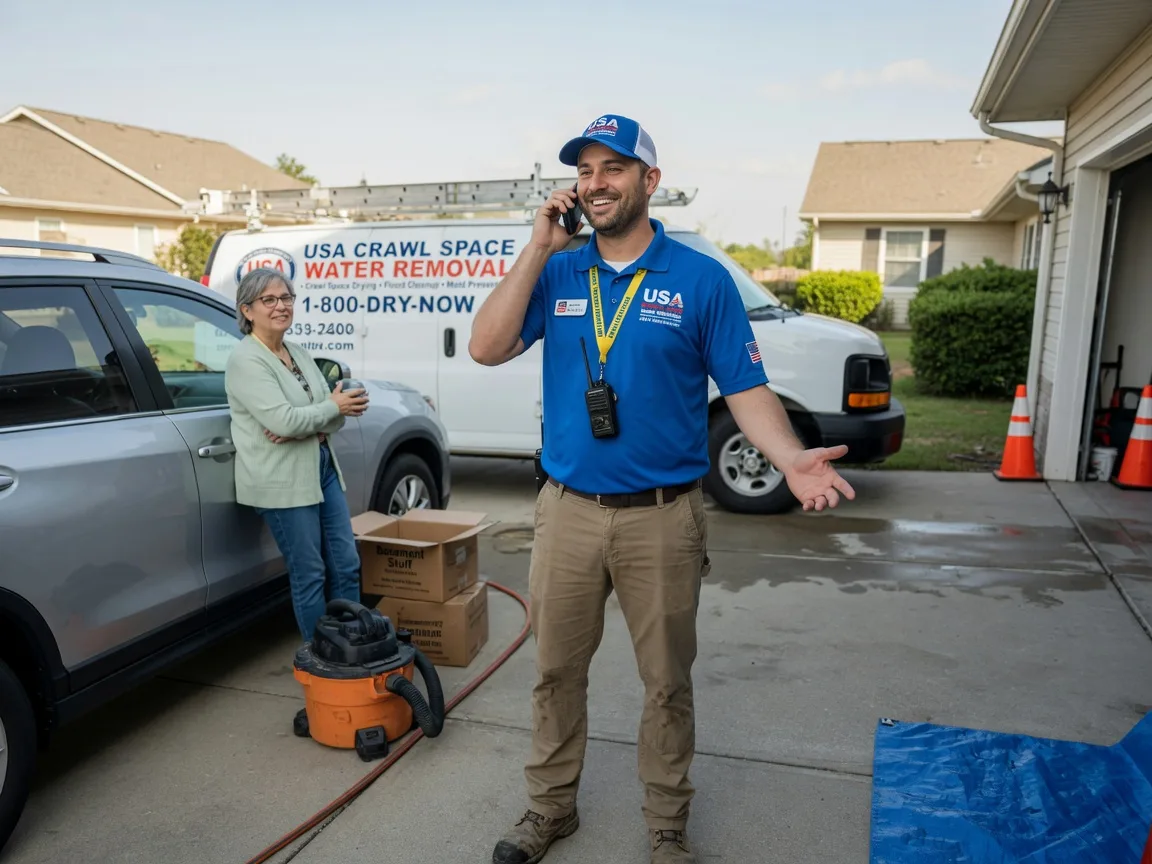 Crawl Space Water Removal Blackwell, OK FAQs